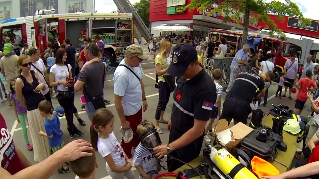 Druzenje sa vatrogascima,AVIV park-Pancevo