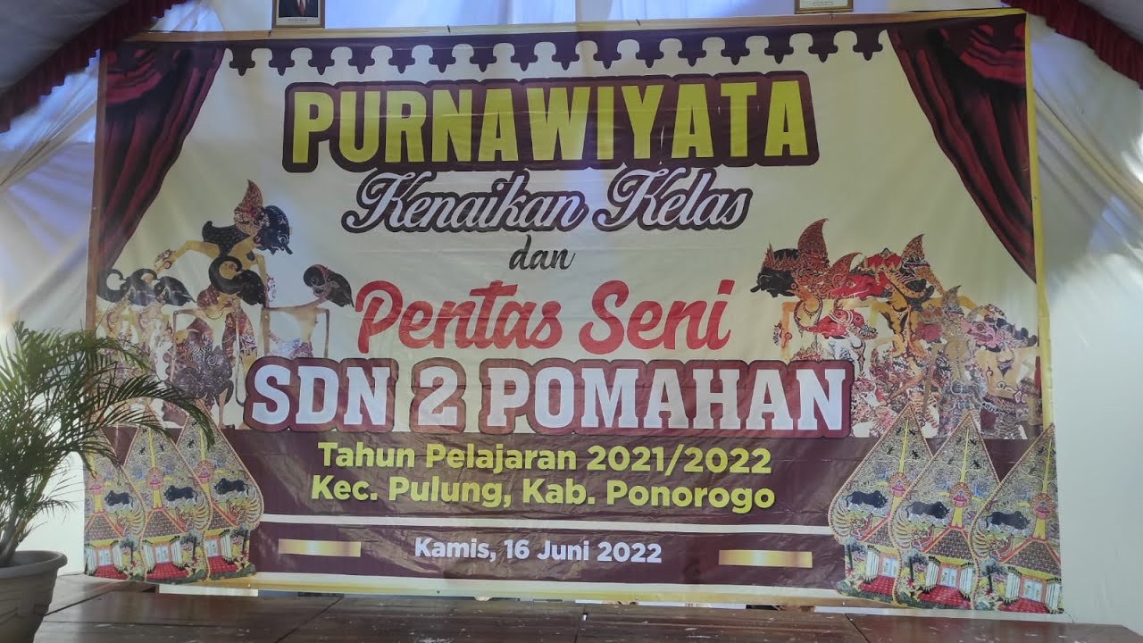 PURNAWIYATA DAN KENAIKAN KELAS SDN 2 POMAHAN