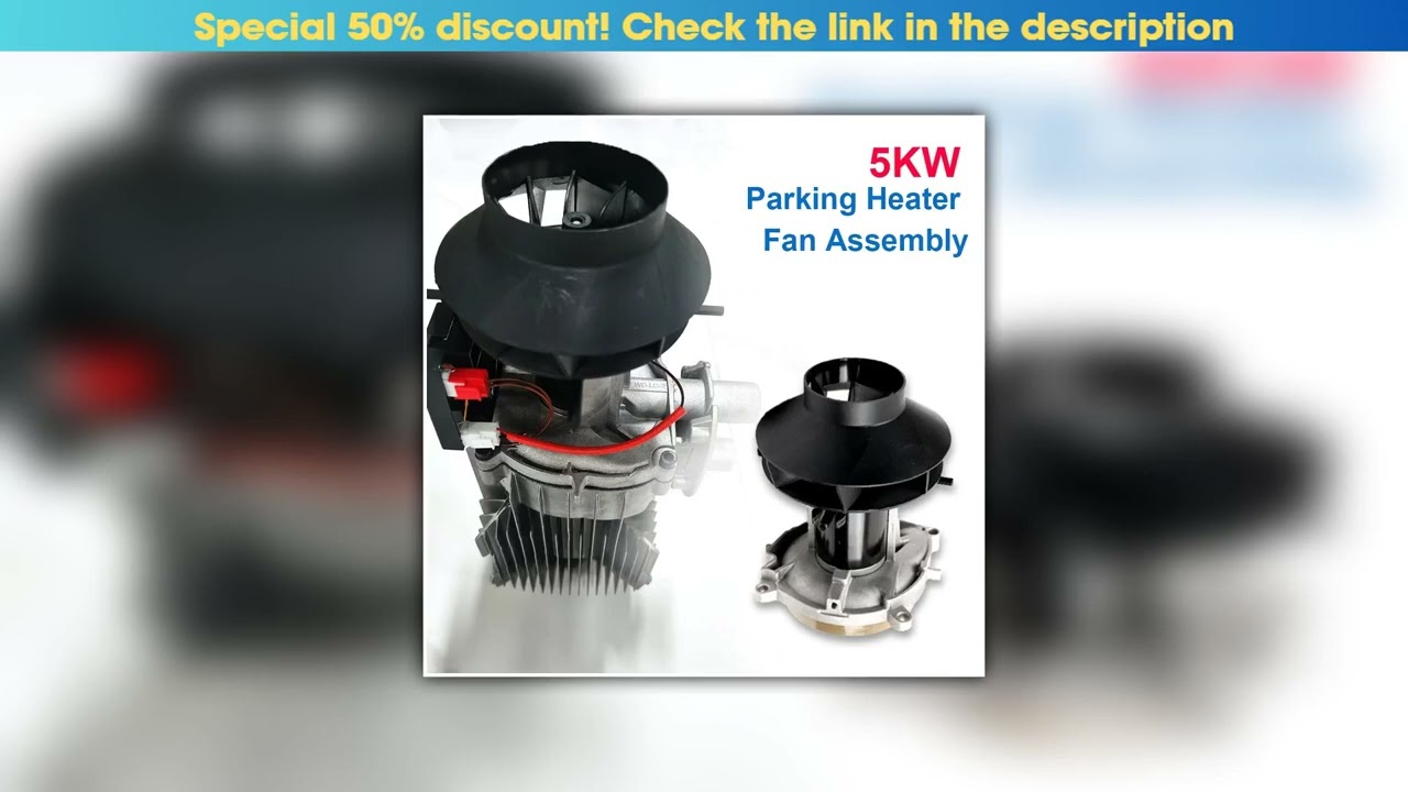 Top 12V 24V Blower Motor D2 D4 For Parking Heater 5KW Car Air Diesel Parking Heater Combustion Air•