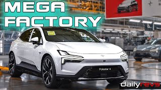 2024 Polestar 4 Production! First Polestar Manufactured at the Hangzhou Bay Factory !