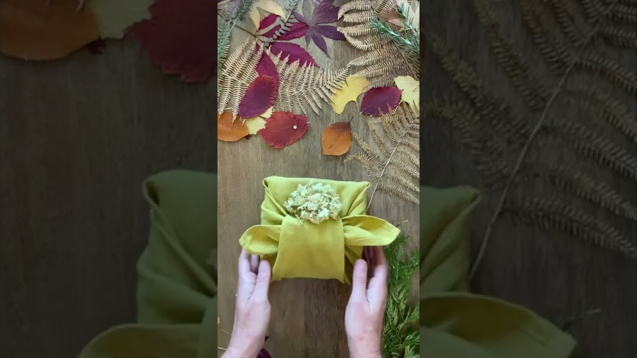 Furoshiki Gift Wrapping with Tipper