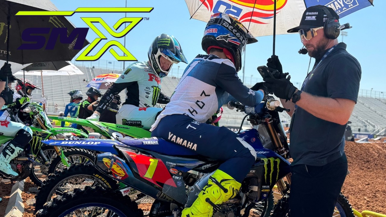 Deegan Hits the Drag Strip! 250 Pro Crashes (Supermotocross Playoffs Rd. 1) 