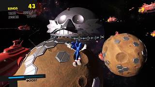 Sonic Forces - Egg Gate Speedrun 01:28.25 (Rail Section Skip)