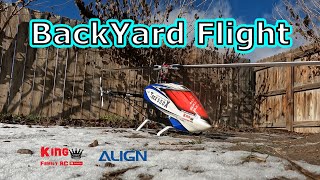 550X In the Backyard!! + Setting Head Speed
