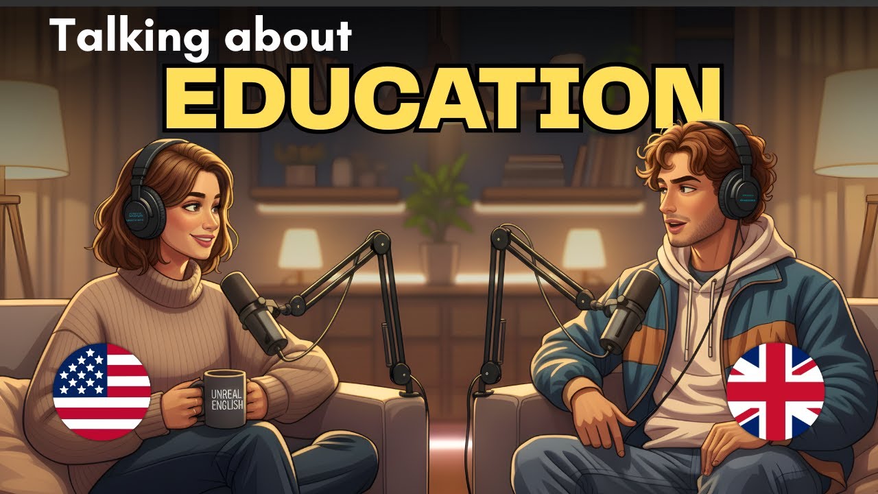 Talking About EDUCATION in English | Slow English Conversation Practice 