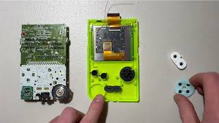 GameBoy Pocket IPS Backlight Mod | Tear Down and Rebuild (HISPEEDIDO Kit)