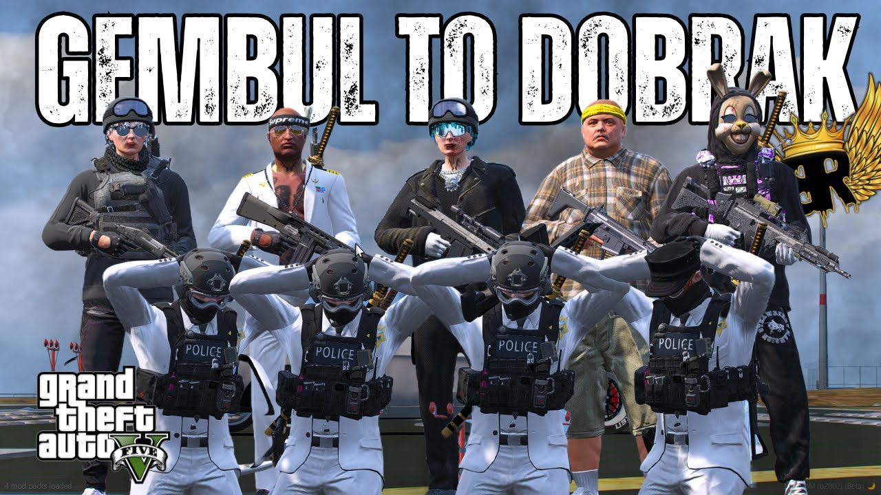 AKSI EPIC !! AKU BERGABUNG DENGAN DOBRAK ELITE UNTUK MELINDUNGI JOHAN !! GTA 5 ROLEPLAY