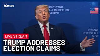 LIVE: Trump To Address Media On Election Claims, White House Says It “Will Shock You” | 10 News