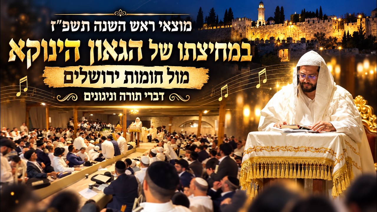 Post-Rosh Hashanah Gathering with the Yanuka in Jerusalem
