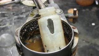 Dissolve Glass with Drain Cleaner