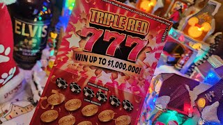 $10 Triple Red 777 Scratcher