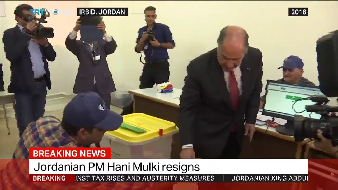 Embattled Jordan PM resigns over tax protests