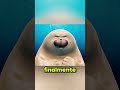 Un'amicizia unica tra una foca e un pesce 🐟 #animazione