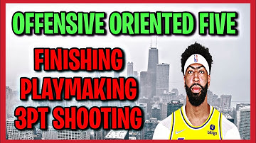 BEST CENTER BUILD 2K22 NEXT GEN (ALL AROUND OFFENSIVE ORIENTED FIVE BUILD 2K22 NEXT GEN)