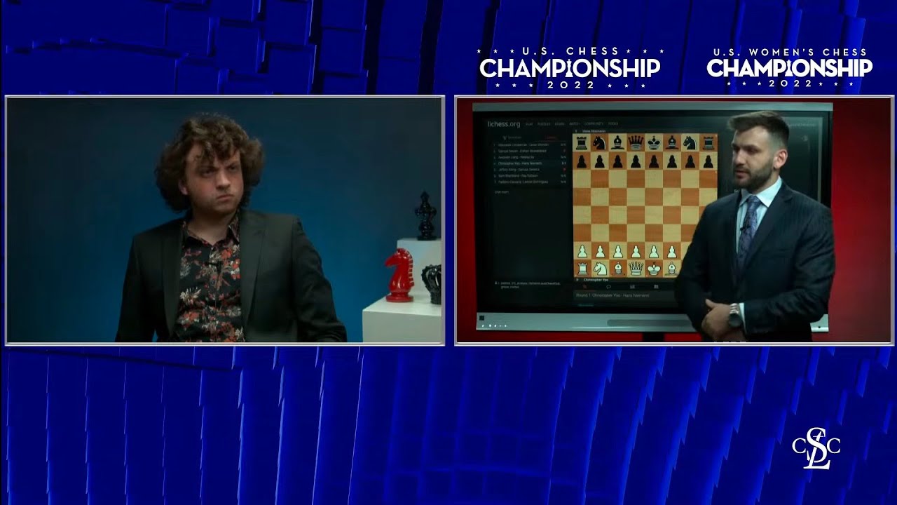 Hans Niemann leaves the US Chess Championship studio after saying that  chess speaks for itself (VIDEO) – Chessdom