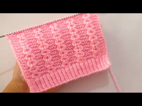 Beautiful Knitting Stitch pattern For 