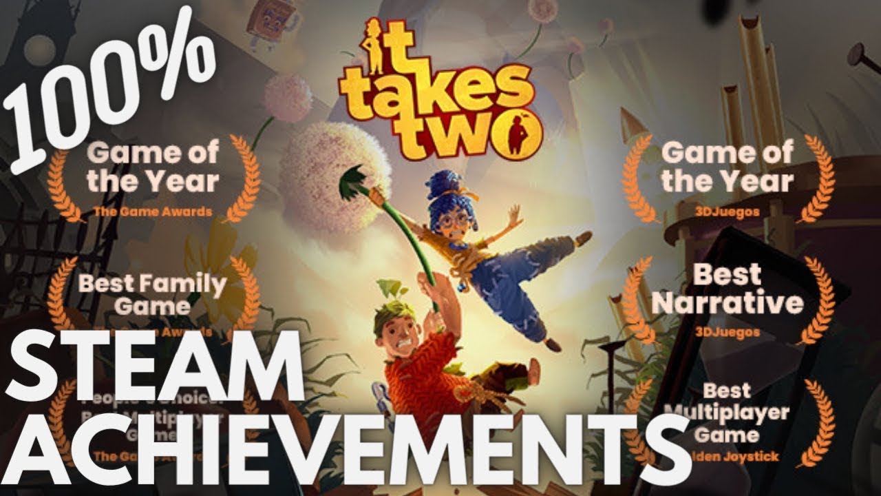 STEAM] 100% Achievement Gameplay: It Takes Two [Part 2] 