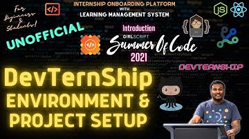 #DevTernShip React JS Introduction: Project & Env Setup & Tech Meeting | Praveen Kumar Purushothaman