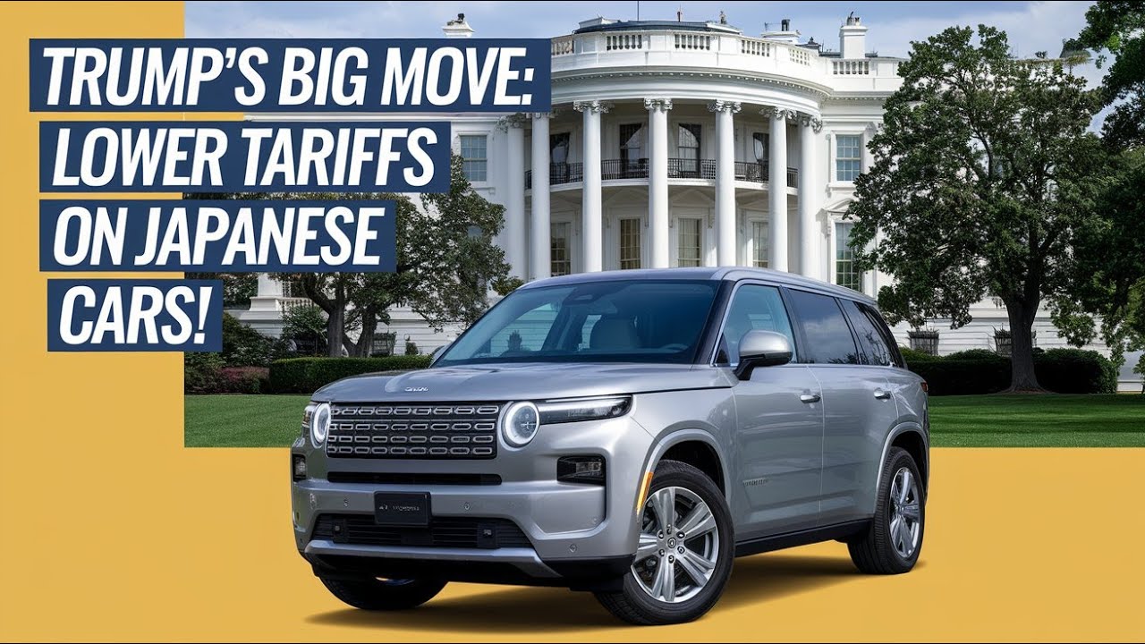 Trump's Big Move: Lower Tariffs on Japanese Cars! | Investicore Analysis