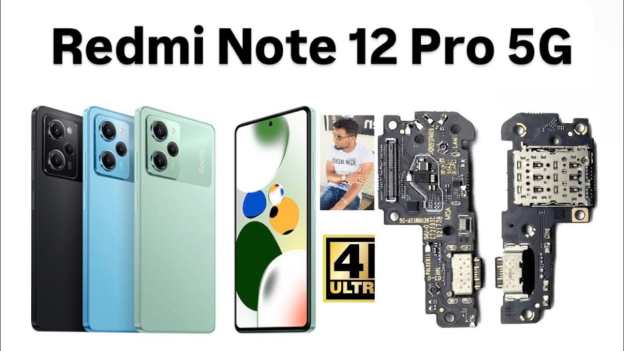 Xiaomi Redmi Note 12 Pro 5G Charging Port Replacement