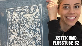 Xstitchmd  Flosstube #52 STITCH NORTH RECAP, THREE CROSS STITCH FINISHES AND FOUR KNIT FINISHES