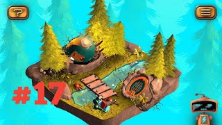 TINY ROBOTS RECHARGED LEVEL 17 RIVER CRASH.