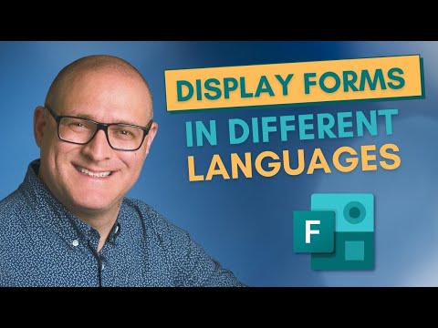 How to translate a form in MS Forms into different languages