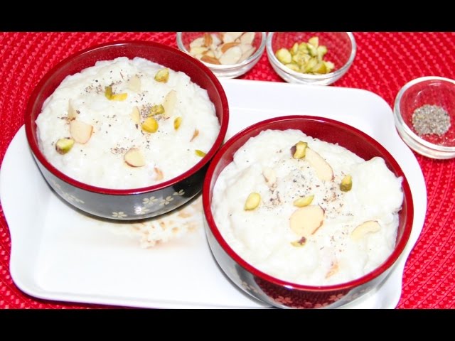 Leftover Rice Pudding | Chawal Kheer Video Recipe | Payasam Recipe | Bhavna