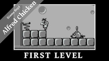 (first level) Alfred Chicken, Game Boy, 1994
