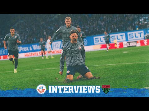 🎤 Interviews nach dem 15. Spieltag: F.C. Hansa Rostock vs. 1. FC Schweinfurt | 3. Liga⚽ #fch