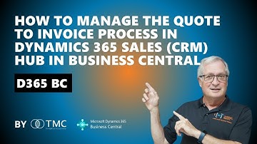 Microsoft Dynamics 365 Sales | Quote to Invoice in Sales Hub (Part 2)