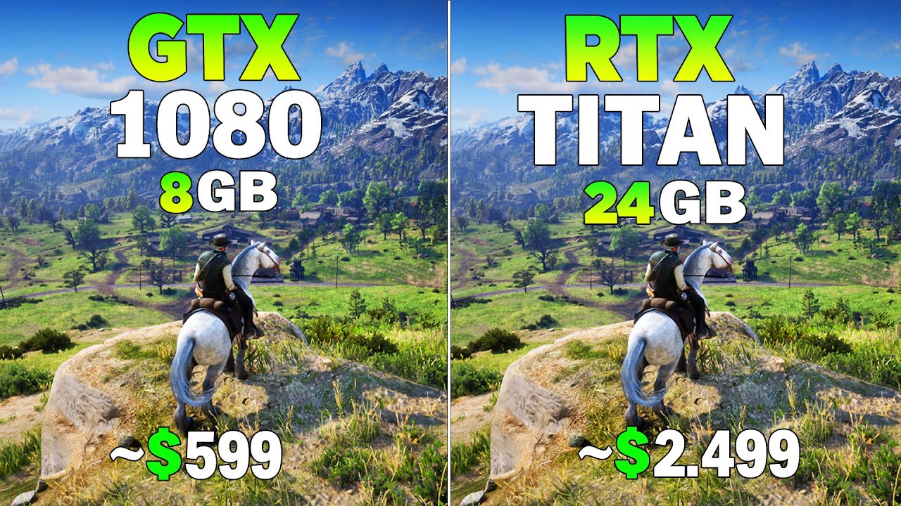 GTX 1080 vs RTX TİTAN - Test in 8 Games