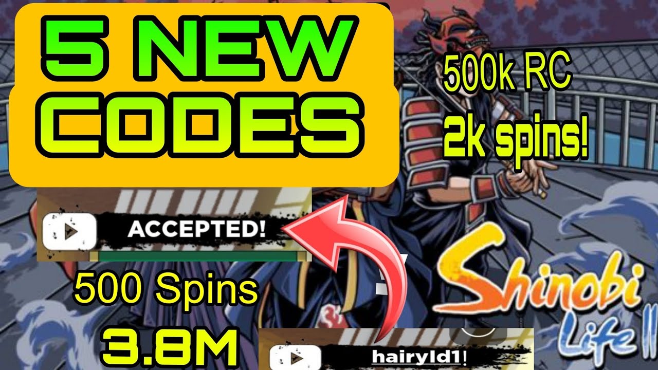 RELL GAMES JUST RELEASED THE NEWEST CODES [Shindo Life 2] - YouTube