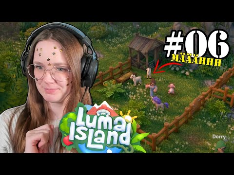 die DREI Ziegen bekommen ZIEGEN 🍄 Luma Island 🎮 #twitch #stream #kleinTanne