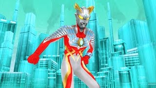 Sieu Nhan Game Play | Ultraman Zero đỏ cùng các anh em đánh bại quái vật
