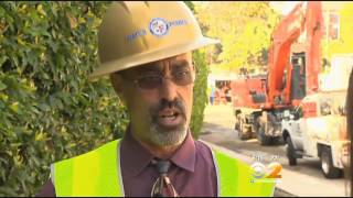 Massive Cleanup Underway After Water Main Break Floods UCLA Campus