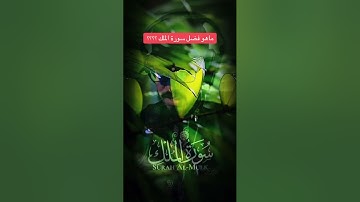 سورة الملك 🎧راحة نفسية مع صوت المطر بصوت براء الربعي