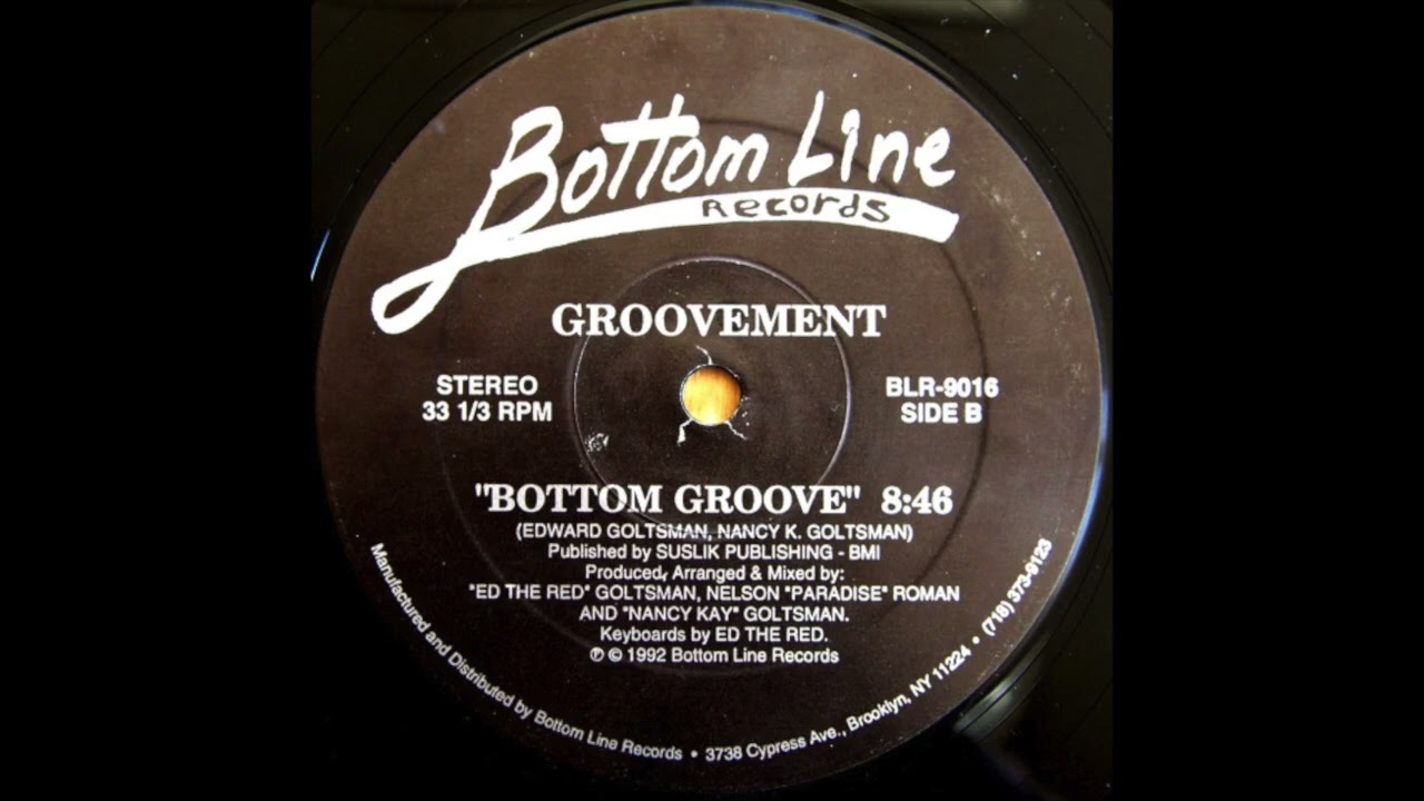 Groovement - B Bottom Groove 1992- - YouTube