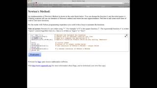 Math150/151 Section 4.7 Newton's Method