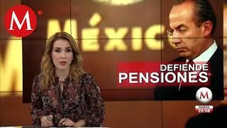 Felipe Calderón justifica la pensión a ex presidentes