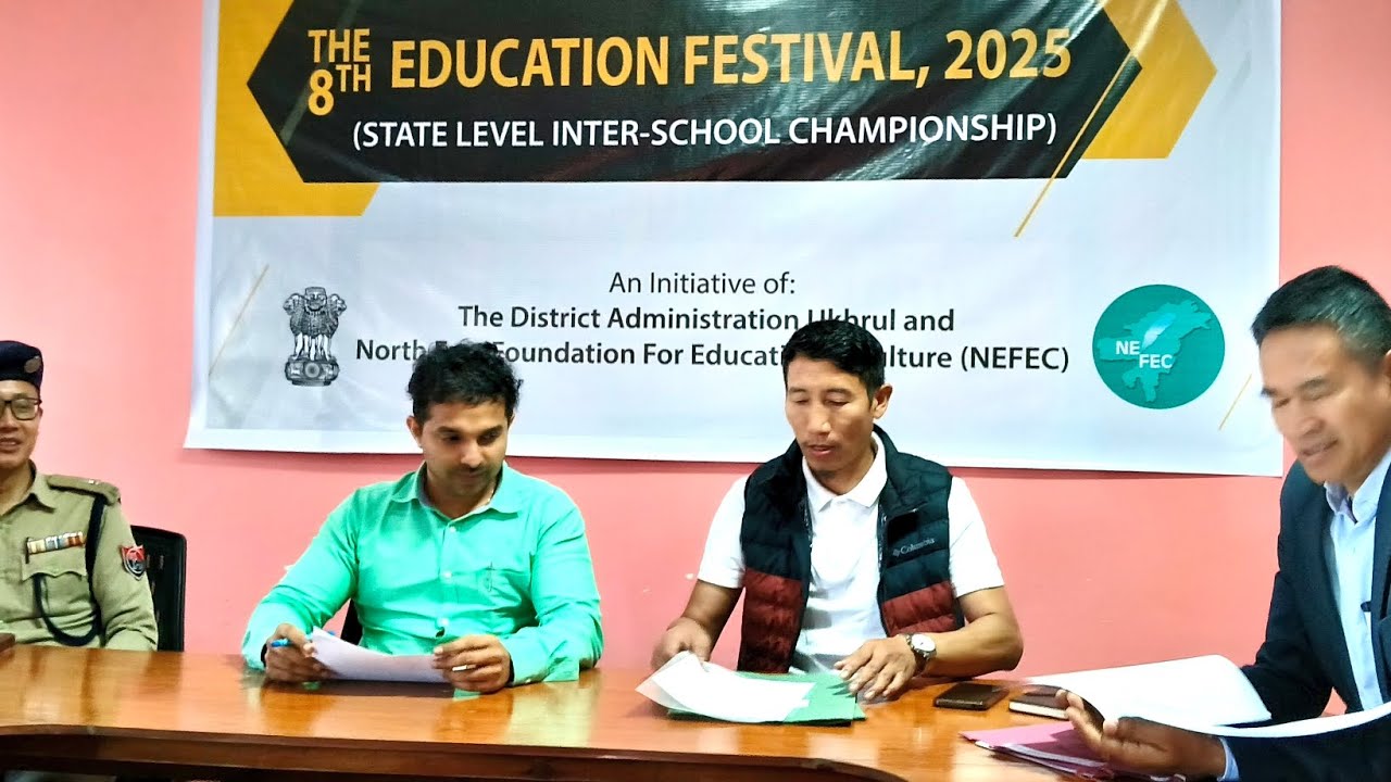Ukhrul: 8th Education Festival to begin from Oct 29