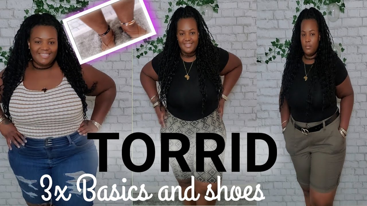 Torrid plus size basics for the summer - YouTube