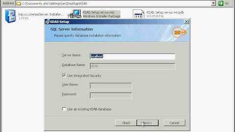 KEAB - Installation - Demo - Version 2.1