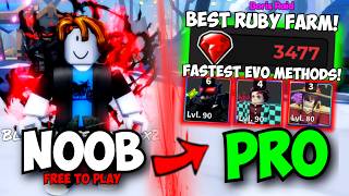 [DAY 30] Best Ruby Farm Methods in Ultimate Tower Defense! | Noob To Pro 2025