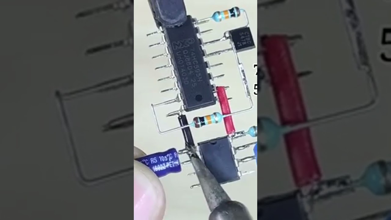 New LED Chaser Using DC Motor 2022 40