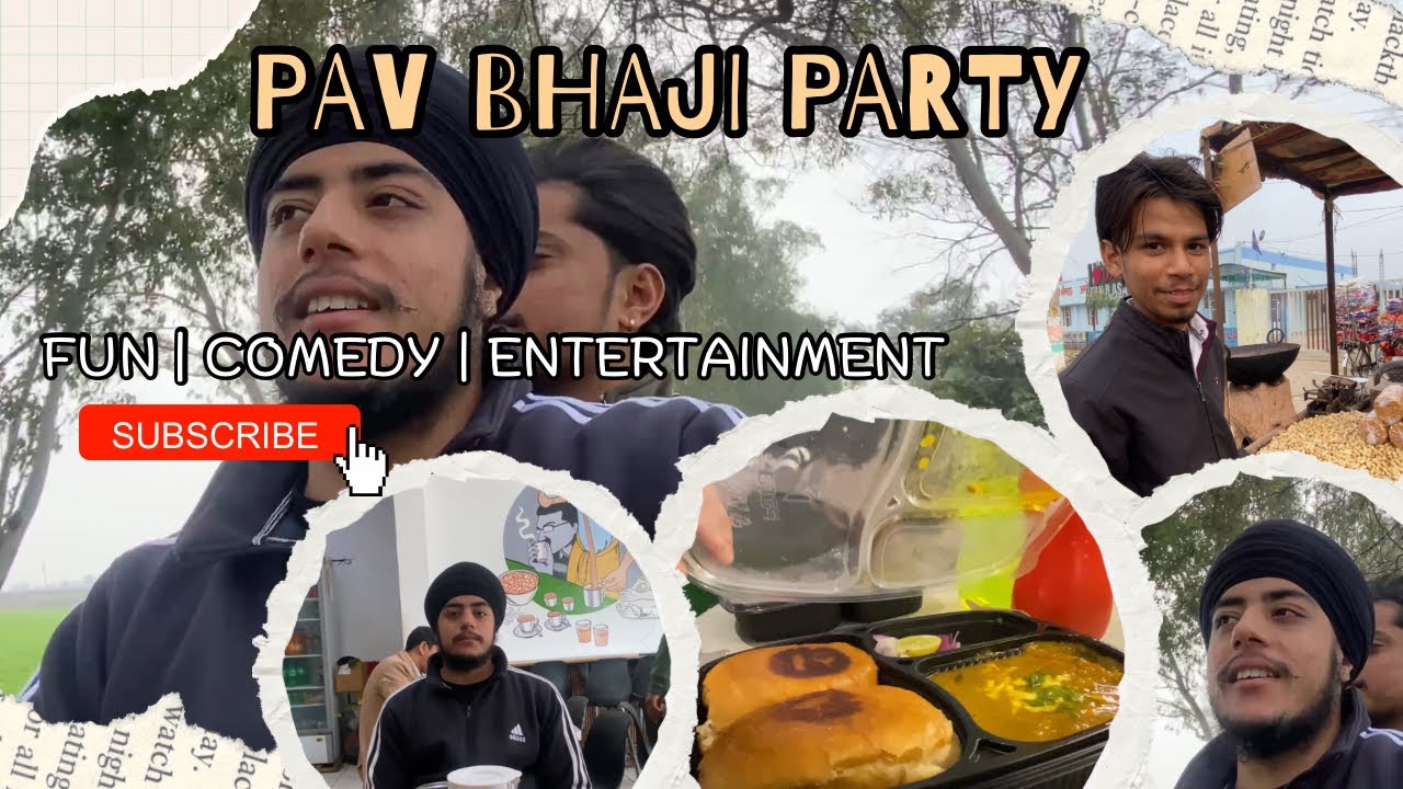 Juice 🥤 पीने निकले थे pav bhaji  खाकर आ रहें है 