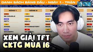 Xem giải CKTG TFT Mùa 16 - Ngày 1