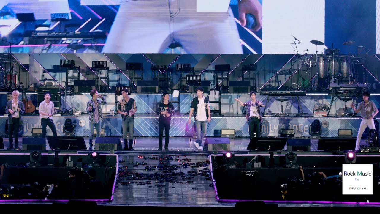 엑소 EXO 부메랑 (Boomerang), 롯데패밀리 콘서트[4K 60P RAW 직캠]@180623 락뮤직