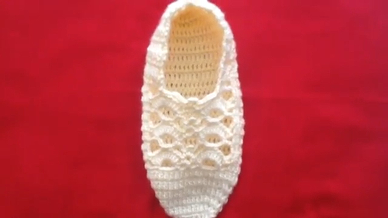 Dantel Desenli Patik Yapılışı