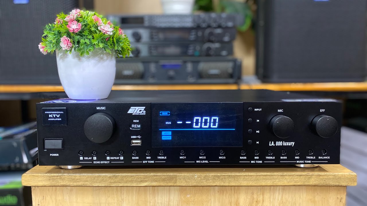 Khuyến mãi mẫu đẩy liền vang ETC LA800 Luxury.Sản phẩm cao cấp,chất âm cực đỉnh.